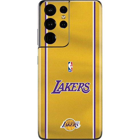 NBA Los Angeles Lakers Jersey Galaxy S21 Ultra 5G Skin